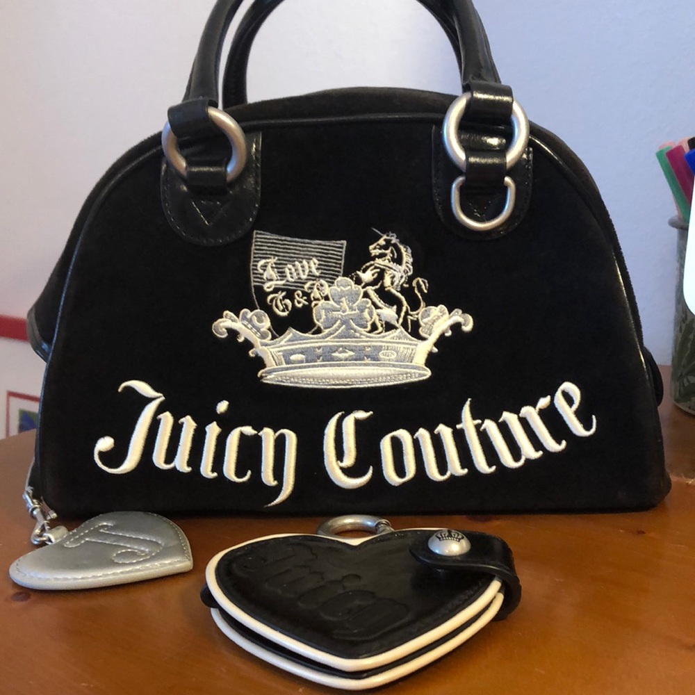Juicy Couture Purse with mirrors